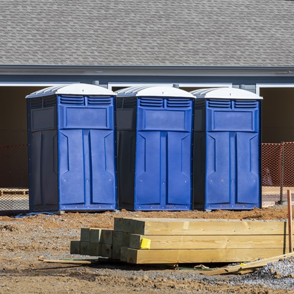 how can i report damages or issues with the portable restrooms during my rental period in Mendon MO